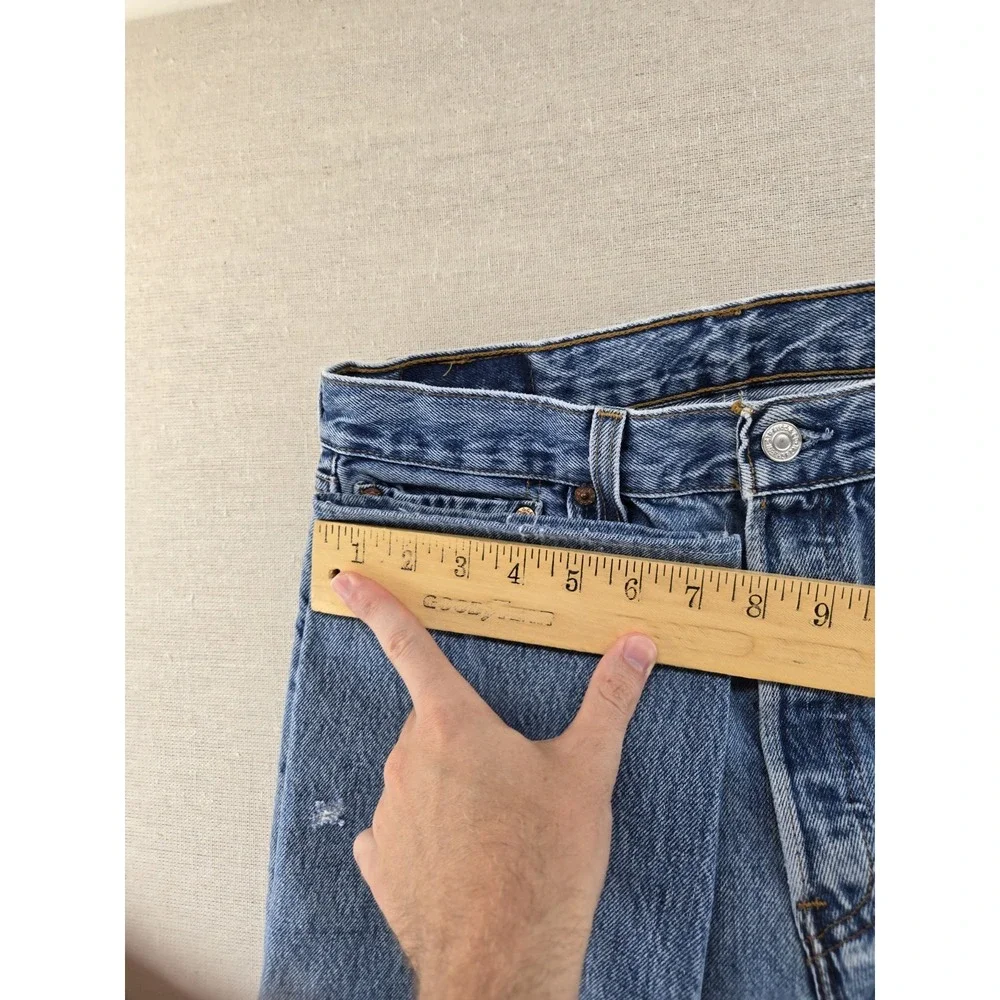 Vtg 90s Levi's 501 Jeans Mens 32 Short Fits 30.5x25